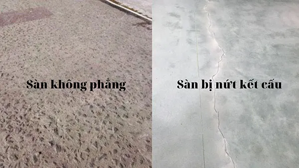 Dịch vụ Trám vá, sửa chữa vết nứt sàn epoxy