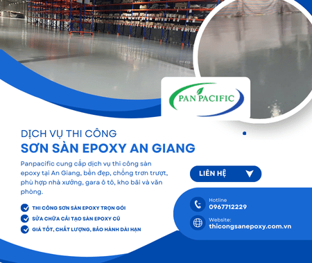 Thi công Sơn sàn Epoxy tại An Giang