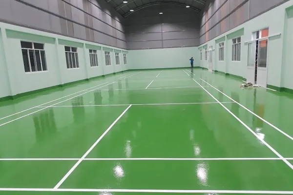 Dịch vụ thi công sơn epoxy cho sân tennis, bền, đẹp, giá tốt